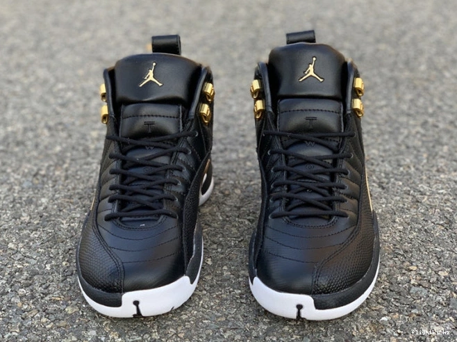 Black 'Reptile' Air Metallic Gold-White 12 AO6068-007 Jordan Retro 0801